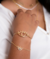 Pulseira Olho Grego com Cílios - comprar online