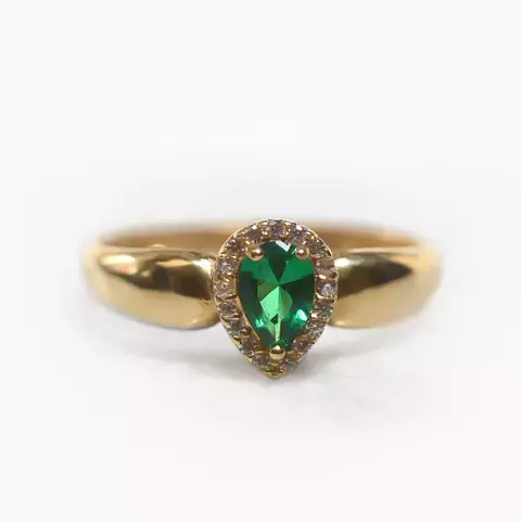 ANEL DE FORMATURA GOTA VERDE