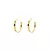 BRINCO ARGOLA FIO QUADRADO 14K