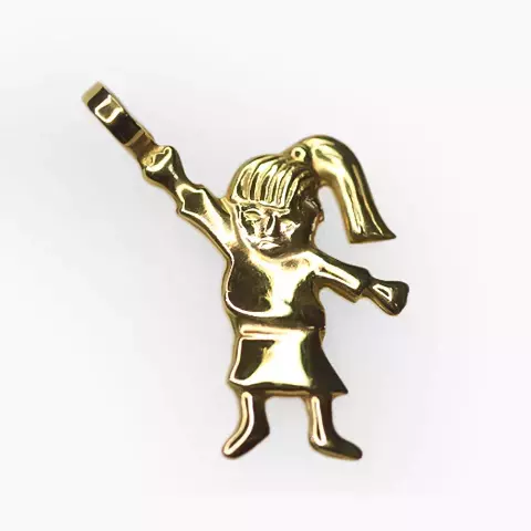 PINGENTE MENINA HELENA