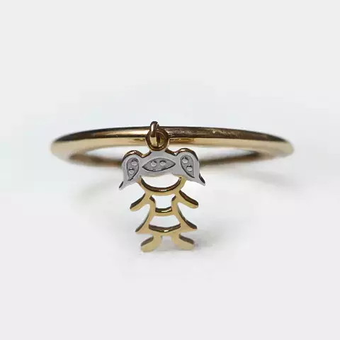 ANEL MENINA PINGENTE