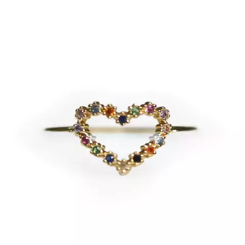 ANEL ARCO-ÍRIS DO AMOR