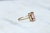 ANEL ZIRCÔNIA ROSA 18K - comprar online