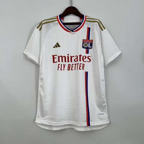 Camisa Home Lyon - Olympique Lyonnais 23/24 Torcedor