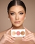 Glamy three trio de contorno, blush e iluminador - fand - comprar online