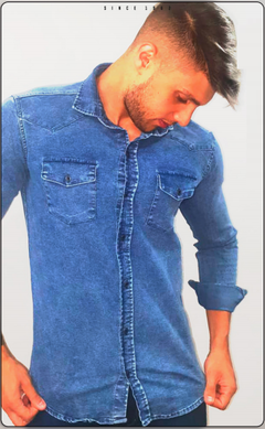 Camisa masculina de Jean #197