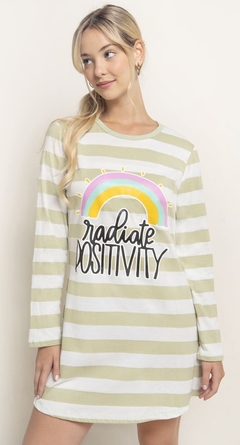 Camisón Juvenil -Positivity- #22201 - comprar online