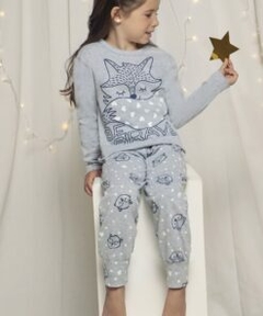 Pijama manga larga -Be Brave- #22955 - comprar online