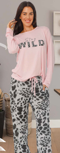 Pijama manga larga -Wild- #6301-22