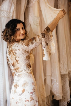 Vestido Cachecouer DRÃO | Linha Impressão Botânica - comprar online