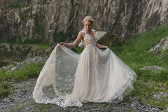 vestido de noiva boho chic mini wedding casamento na praia vestido de noiva renda 3d