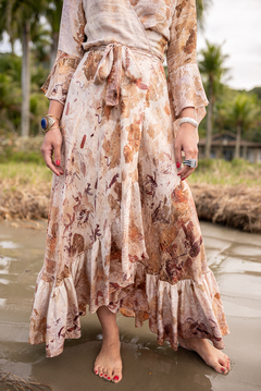 Vestido Cachecouer DRÃO | Linha Impressão Botânica na internet