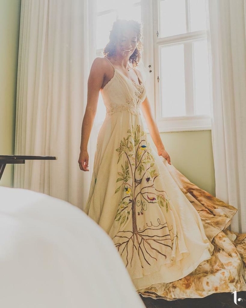 Vestido Árvore da Vida Sob Medida | Valor Personalizado e Sob Consulta
