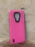 Funda soft moto E7 rosa