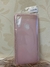 Funda transparente con brillos rosas A20s