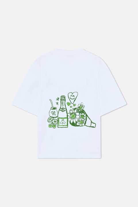 LOVELY BRUNCH TEE (BLANCA) - comprar online
