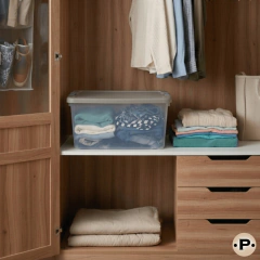 Organizador transparente 30 Litros - comprar online