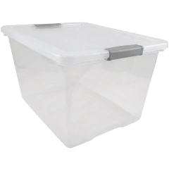 Organizador transparente 18 Litros - Prego Hogar