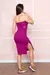 VESTIDO TRICATS TQC MIDI CANELADO MEDITERRANEO