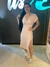 VESTIDO RIU KIU CANELADO MIDI