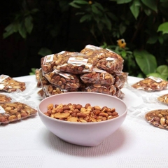 Amendoalho Mix Amendoim e Fatias de Alho Torrado Pacote 1Kg - loja online