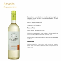 Vinho Almadén Gewurztraminer Branco Seco Adega Miolo 750ml na internet
