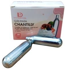 Gás para Sifão Chantilly Daysbrasil N2O Caixa 10 Cápsulas - Newness Atacado