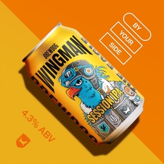 Cerveja Brewdog Wingman Session IPA Reino Unido Lata 330ml
