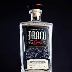 Gin Draco Classic London Dry Gin Tônica Drinks Garrafa 750ml - loja online