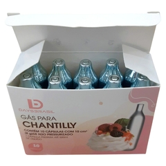 Gás para Sifão Chantilly Daysbrasil N2O Caixa 10 Cápsulas na internet