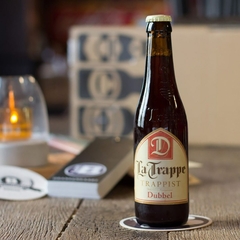 Cerveja La Trappe Dubbel Holandesa Escura Garrafa 330ml - loja online