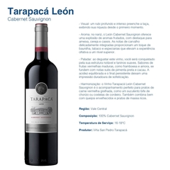 Vinho Tarapacá León Cabernet Sauvignon Tinto Garrafa 750ml na internet