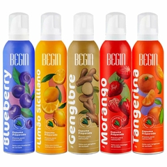 Espuma para Drinks Bebidas Moskow Mule BeGin 240g Sabores