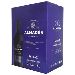 Vinho Almadén Tinto Shiraz Adega Miolo Bag in Box 5 Litros