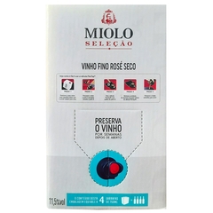 Vinho Miolo Seleção Rosé Cabernet Tempranillo Bag 3 Litros - Newness Atacado