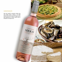 Vinho Miolo Seleção Cabernet Tempranillo Rosé Garrafa 750ml - Newness Atacado