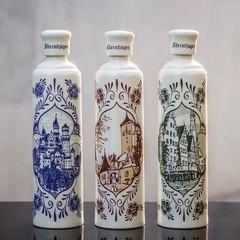 Steinhaeger Doble W Garrafa Porcelana Luxo Marrom 1 Litro
