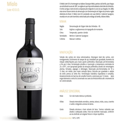 Vinho Miolo Lote 43 Merlot e Cabernet Sauvignon Tinto 750ml - Newness Atacado