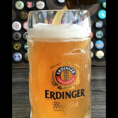 Imagem do Caneca Erdinger Weissbier Importada Alemanha Vidro 1 Litro