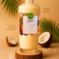 Licor Cremoso de Coco com Gin Auá 700ml Drinks Aperitivo - comprar online