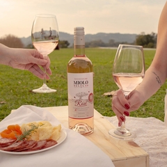 Vinho Miolo Seleção Cabernet Tempranillo Rosé Garrafa 750ml - comprar online