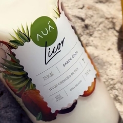 Imagem do Licor Cremoso de Coco com Gin Auá 700ml Drinks Aperitivo