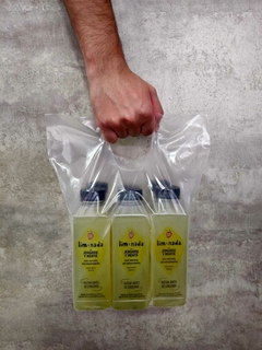 LIMONADAS LISTAS PARA EL CONSUMO. LIMONADA NUMERO 1: JUGO DE LIMON CON JENGIBRE Y MENTA- 500 ml