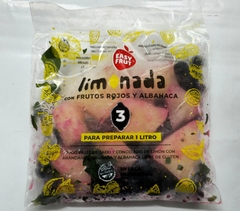 Limonada 3. Jugo de Limón, Frutos Rojos y Albahaca (15 Unidades) - comprar online