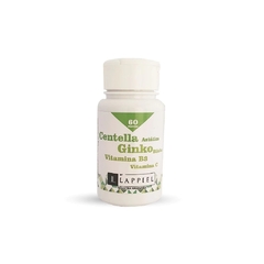 CENTELLA ASIATICA GINKO BILOBA VIT B3 Y VIT C LAPPIEL X 60 CAPS