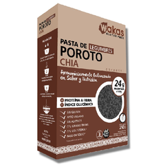 Fideos de Porotos y Chía Wakas x 250 Grs.