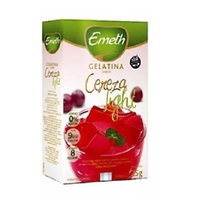 GELATINA LIGHT CEREZA SIN TACC EMETH X 25 GR