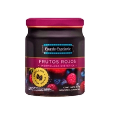 MERMELADA CON STEVIA FRUTOS ROJOS CUARTO CRECIENTE X 300 GR