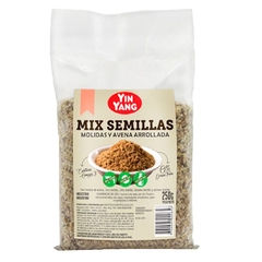 MIX SEMILLAS MOLIDAS Y AVENA ARROLLADA YIN YANG X 250 GR