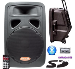 Parlante Activo Winco 15 W1928 450w Con Carrito